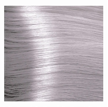 911 Крем-краска для волос с Гиалуроновой кислотой Kapous серии “Hyaluronic acid” светляющий серебристый пепельный, 100мл