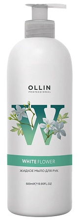Жидкое мыло для рук &quot;White Flower&quot; OLLIN SOAP 500мл
