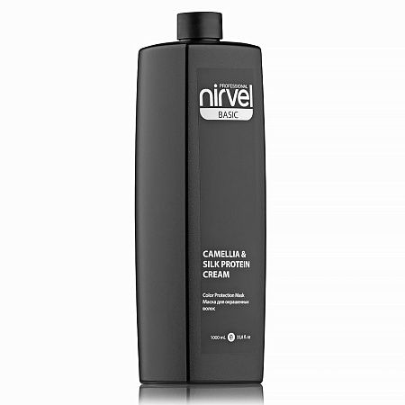 Маска для окрашенных волос с экстрактом камелии и протеинами шелка NIRVEL Camellia&Silk Protein 1000мл